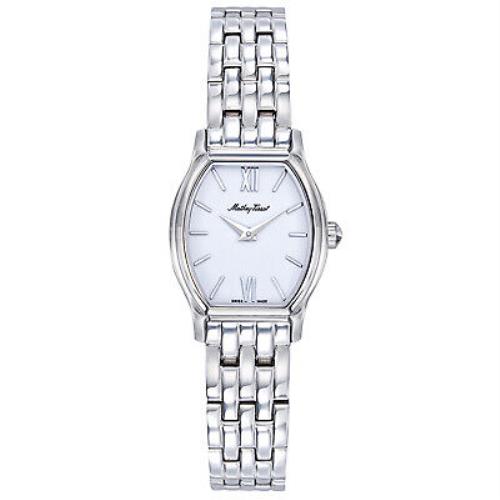 Mathey Tissot Women`s Classic White Dial Watch - D104AI