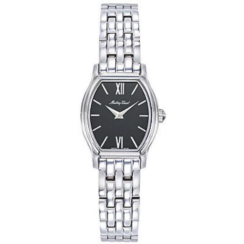 Mathey Tissot Women`s Classic Black Dial Watch - D104AN