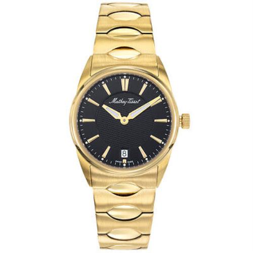 Mathey Tissot Women`s Classic Black Dial Watch - D791PN