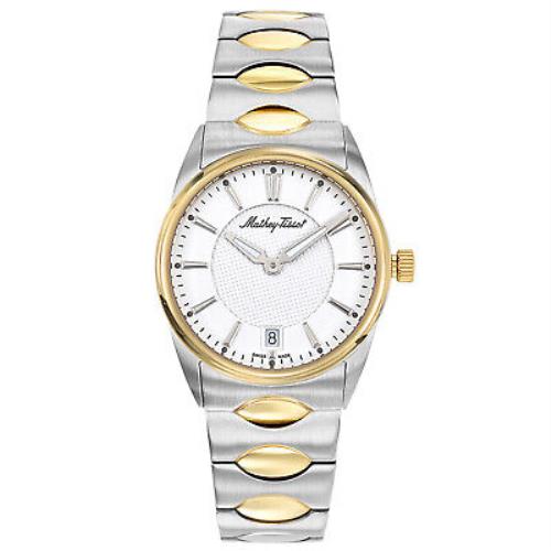 Mathey Tissot Women`s Classic White Dial Watch - D791BI