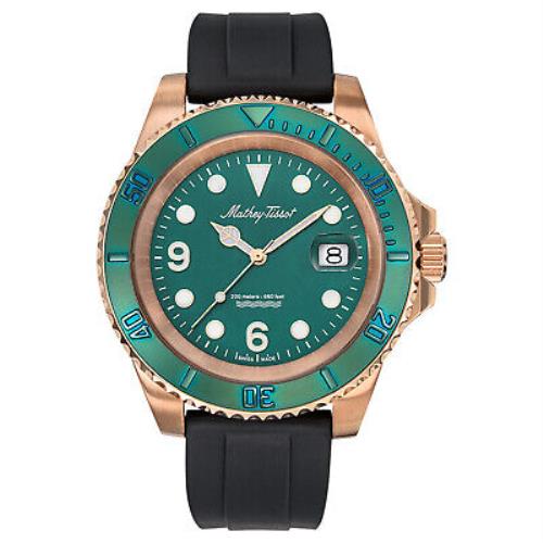 Mathey Tissot Men`s Classic Green Dial Watch - H909PVE