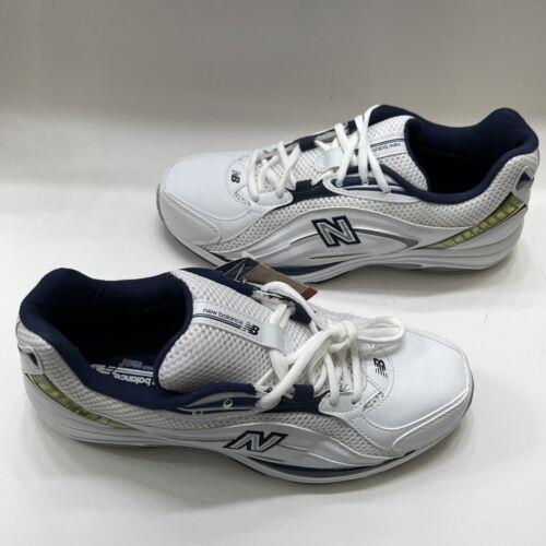 New Balance Men`s MW846 WN White Walking Shoes Size 9 D Made In Usa