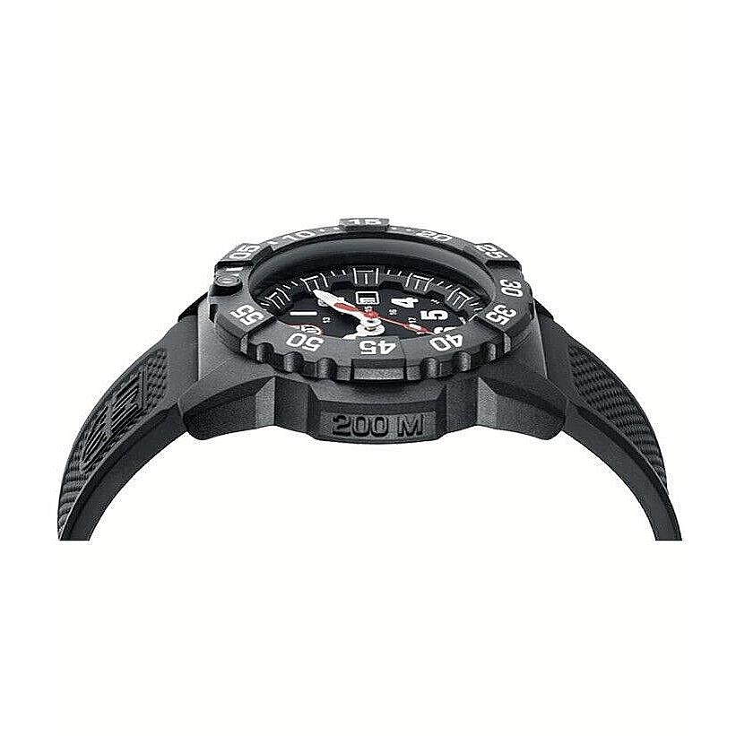 Factory Luminox Navy Seal Black Dial Rubber Strap Men`s Watch XS.3501F