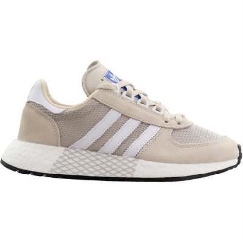 Adidas G27695 Marathon Tech Lace Up Womens Sneakers Shoes Casual - Beige