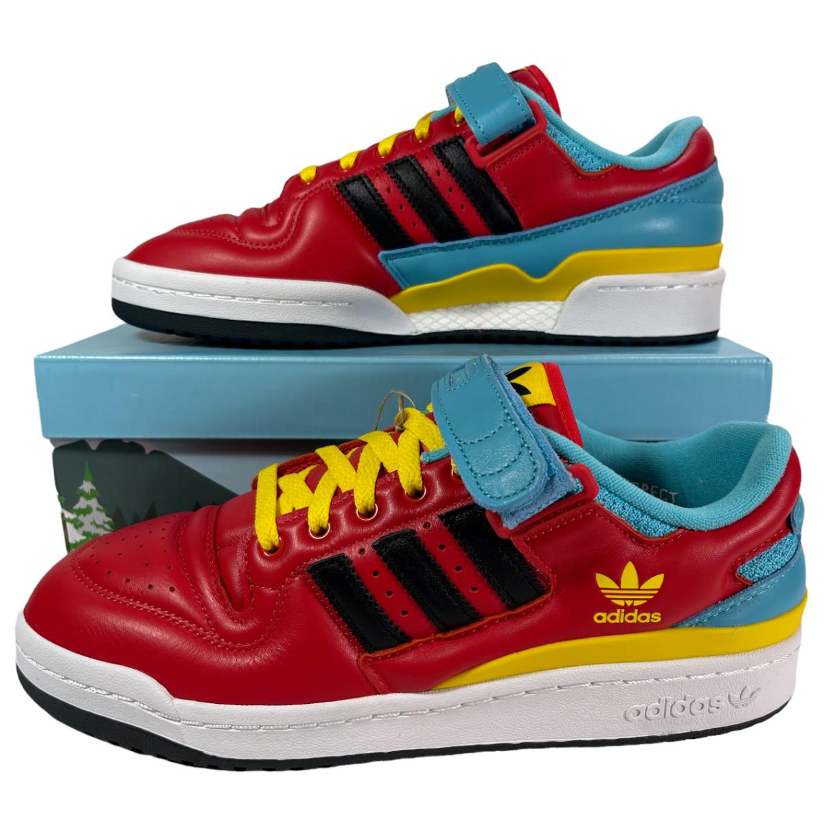 Adidas Originals South Park Eric Cartman Forum Low Shoe GY6493 Men`s Sneakers