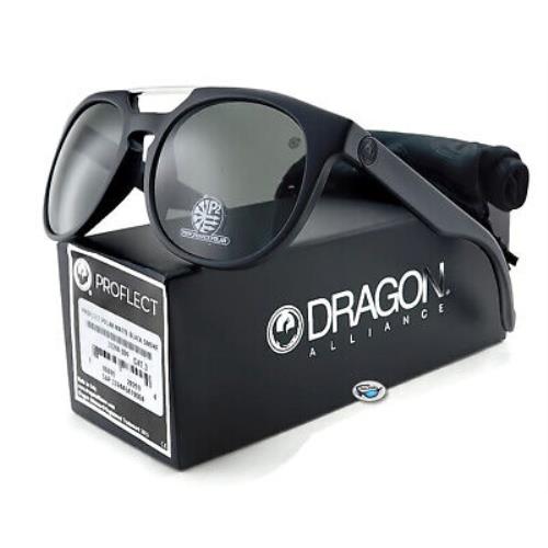 Dragon Proflect Polarized Sunglasses Matte Black / P2 Smoke Polar Lens