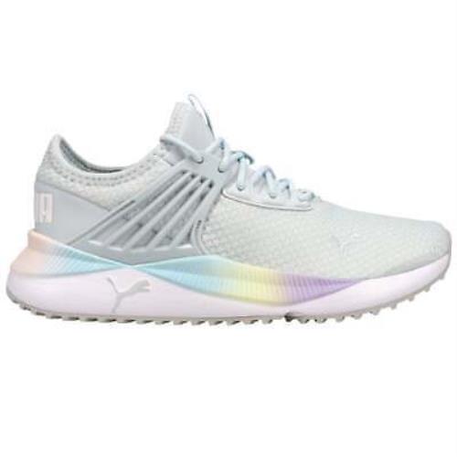 Puma 382723-01 Pacer Future Rainbow Lace Up Womens Sneakers Shoes Casual
