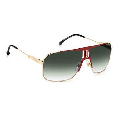 Carrera sunglasses  - Red Gold Frame, Green Lens