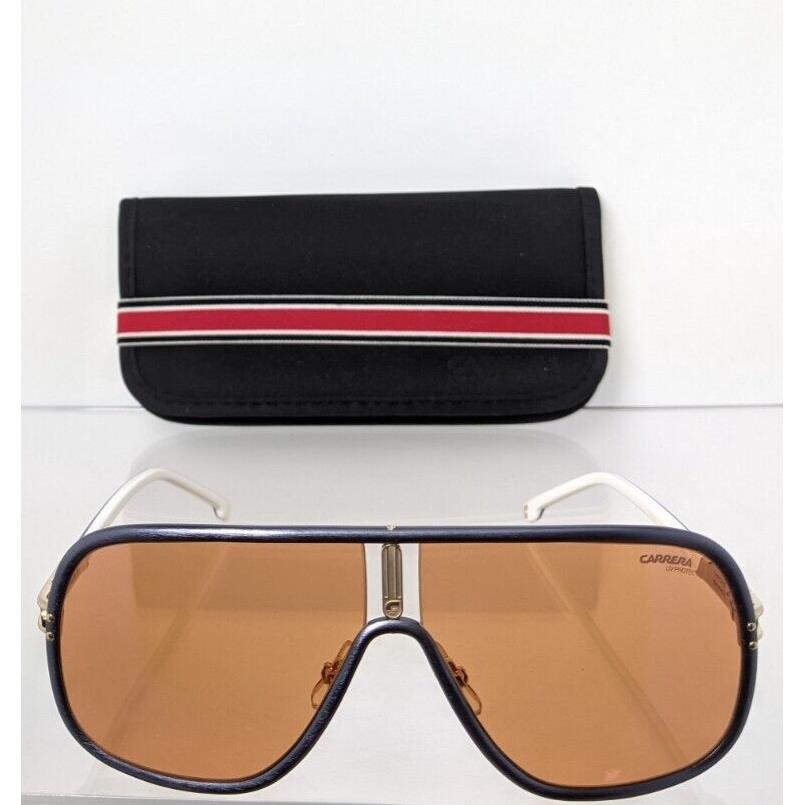 Carrera sunglasses  - Blue/Gold Frame, Orange Lens