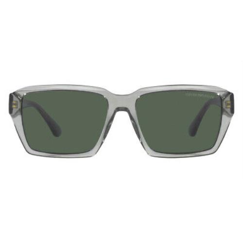 Emporio Armani EA4186 Sunglasses Men Rectangle 58mm