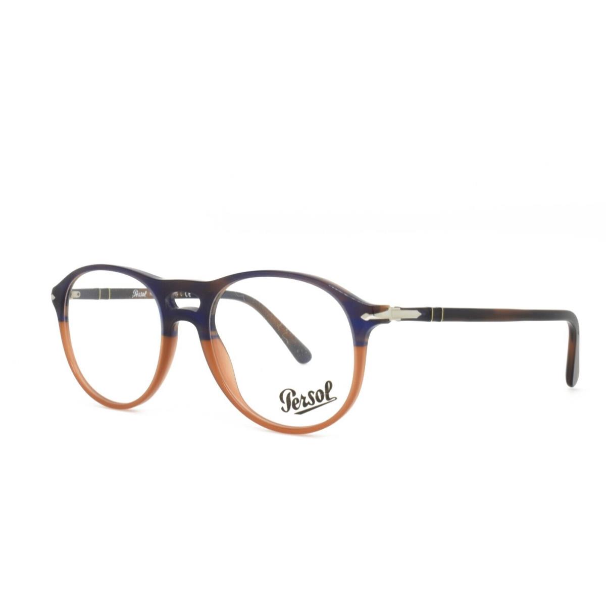 Persol 3202-V 1066 Eyeglasses Blue Brown 53-19-145