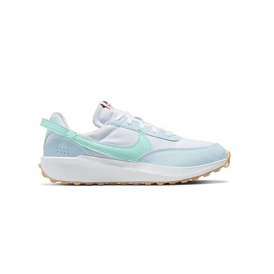 Nike Waffle Debut Retro Men`s Suede Athletic Running Gym Low Top Shoes Sneaker Light Blue/White-Seafoam