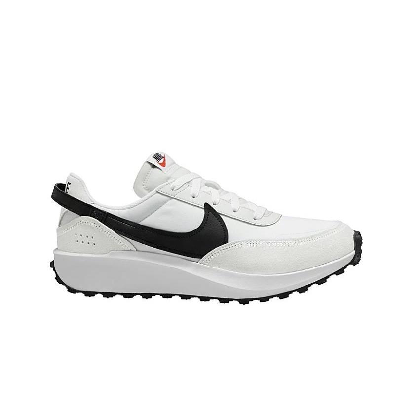 Nike Waffle Debut Retro Men`s Suede Athletic Running Gym Low Top Shoes Sneaker White/Black
