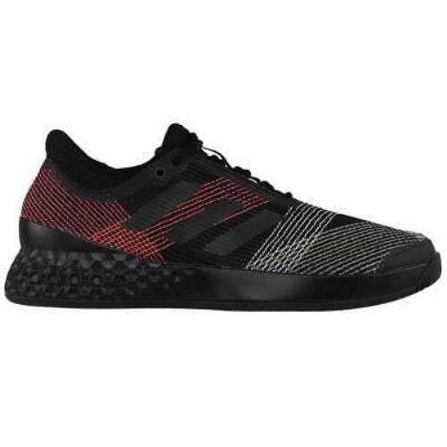 Adidas FW4796 Adizero Ubersonic 3 Mens Tennis Sneakers Shoes Casual - Black