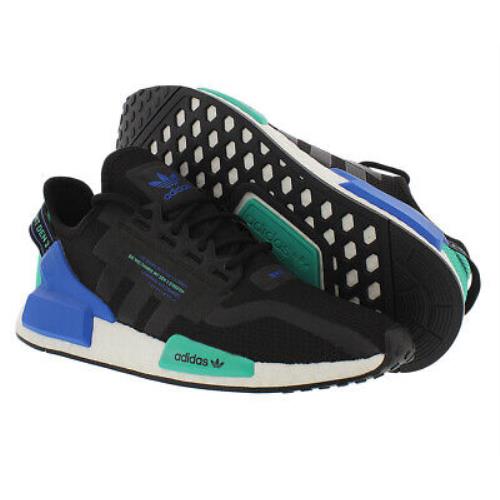 Adidas NMD_R1 V2 Mens Shoes Size 11.5 Color: Black/aqua/white