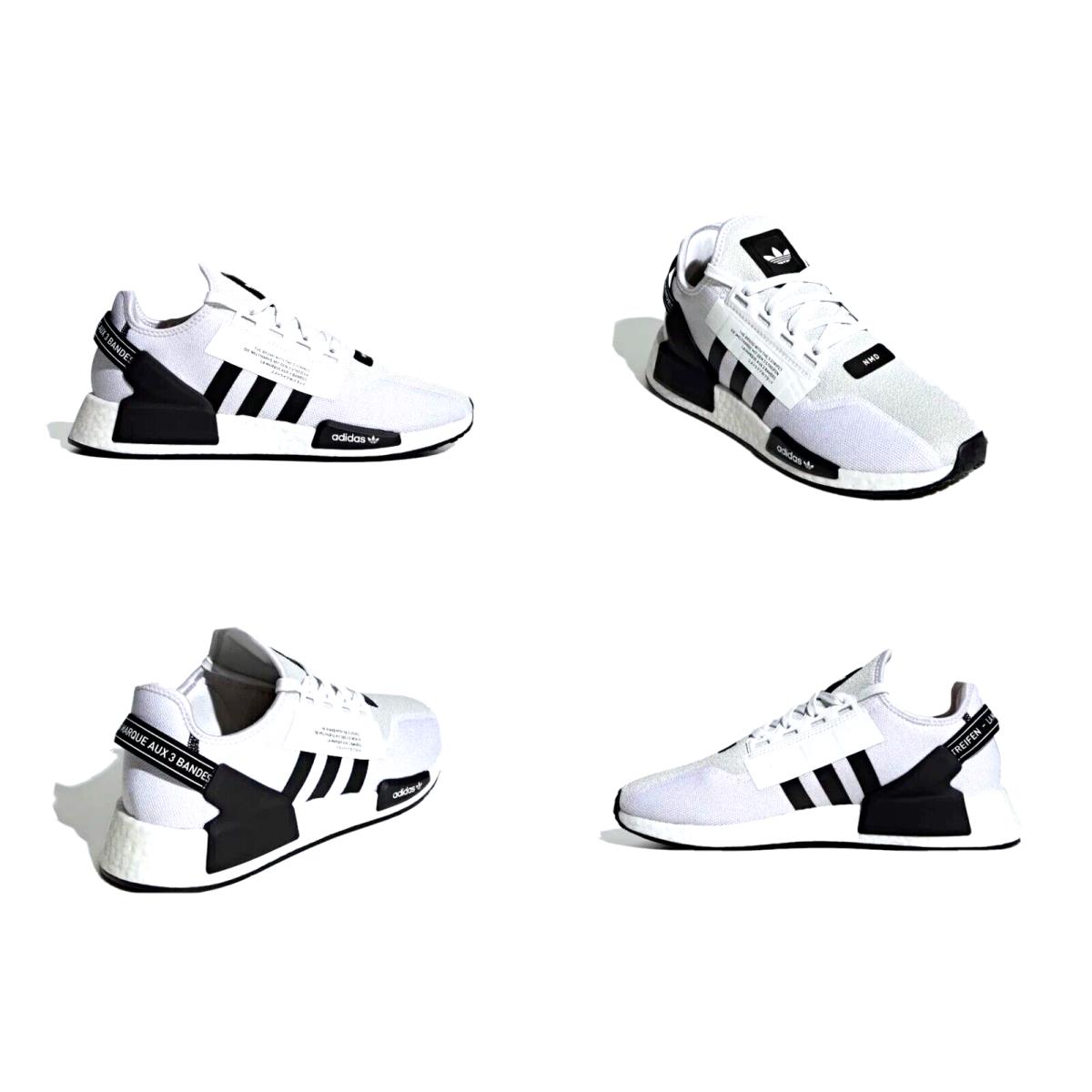 Adidas Nmd R1.V2 Boost White / Black Mens Running Shoes Size 11.5 US GX6368