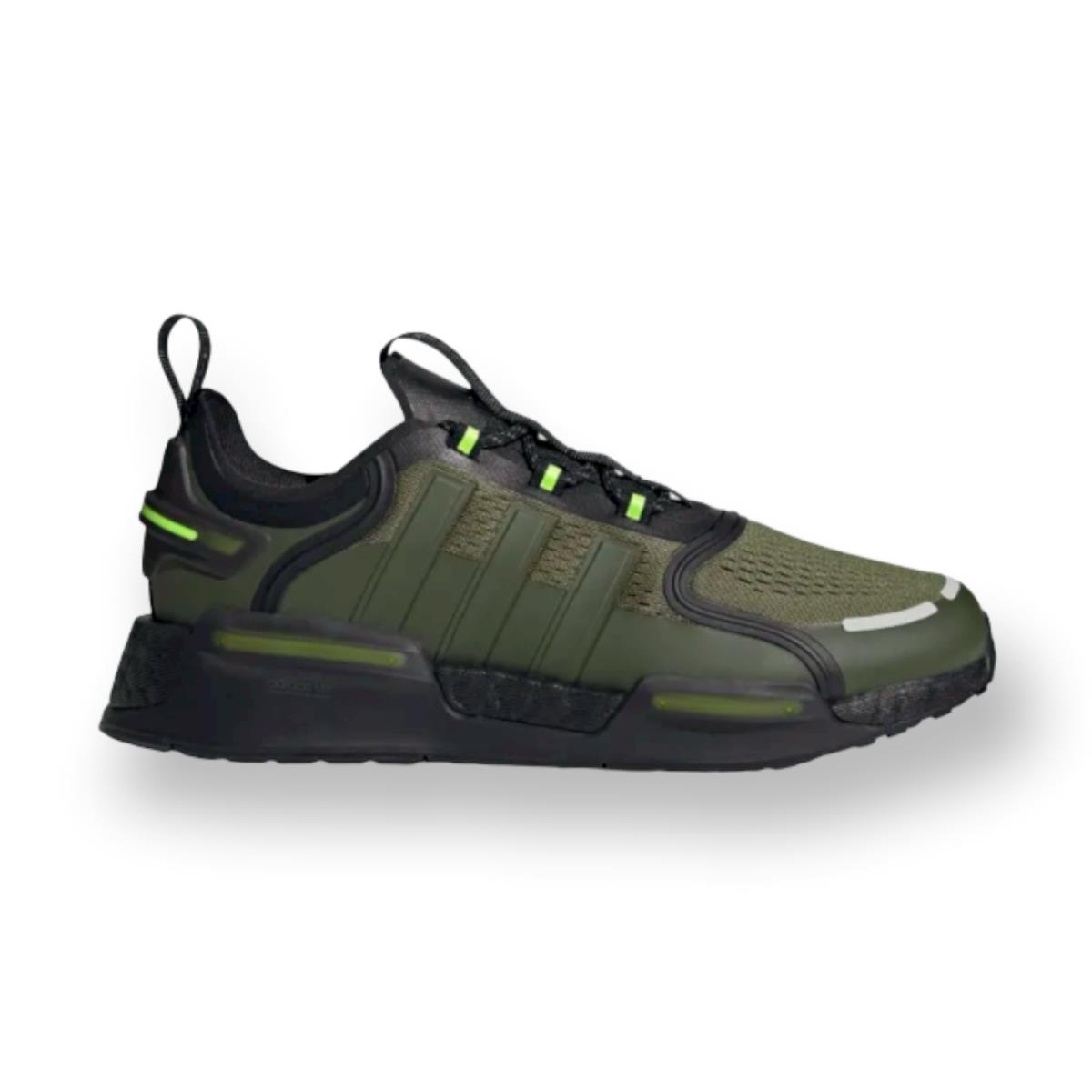Adidas Nmd V3 Originals Shoes Sneakers HQ3970 Focus Olive Men`s Size 10