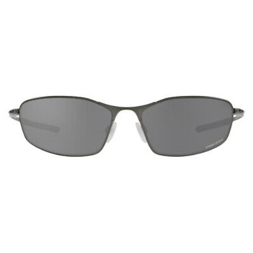 Oakley Whisker OO4141 Sunglasses Satin Olive Prizm Black 60 - Satin Olive / Prizm Black Frame, Prizm Black Lens
