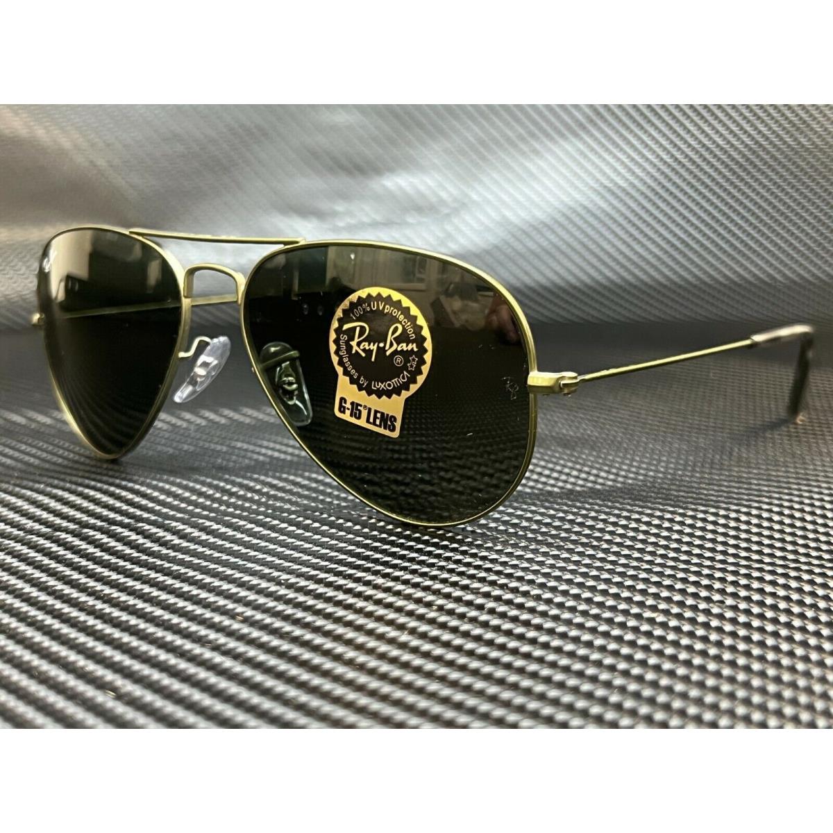 Ray Ban RB3025 919131 Green Aviator 58 mm Unisex Sunglasses