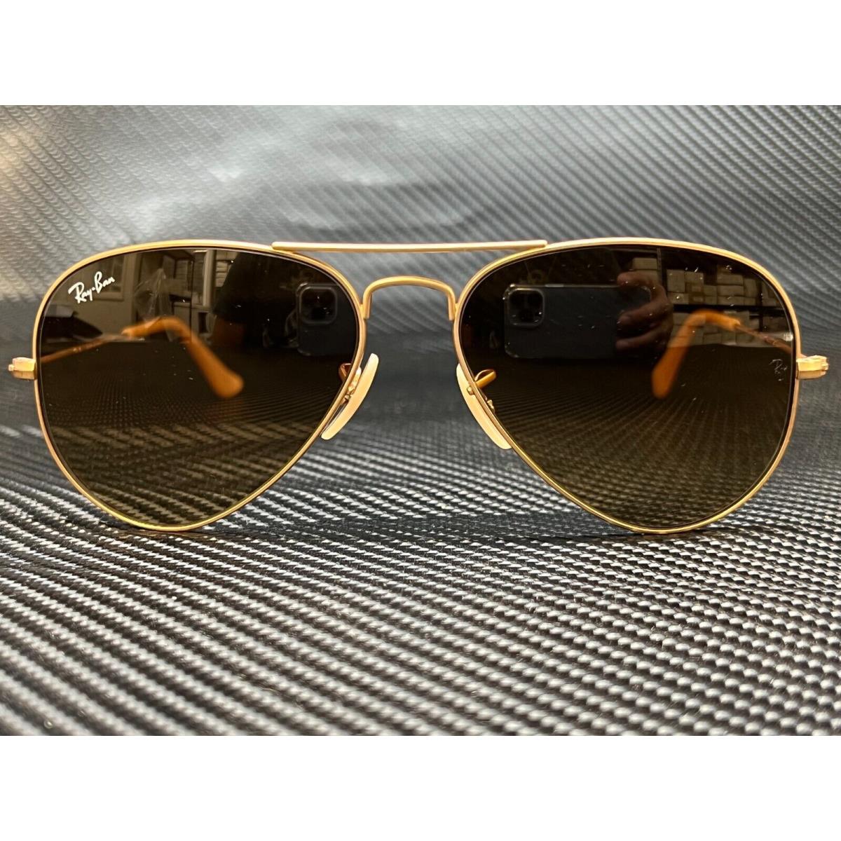 Ray Ban RB3025 112 85 Gold Aviator 58 mm Unisex Sunglasses