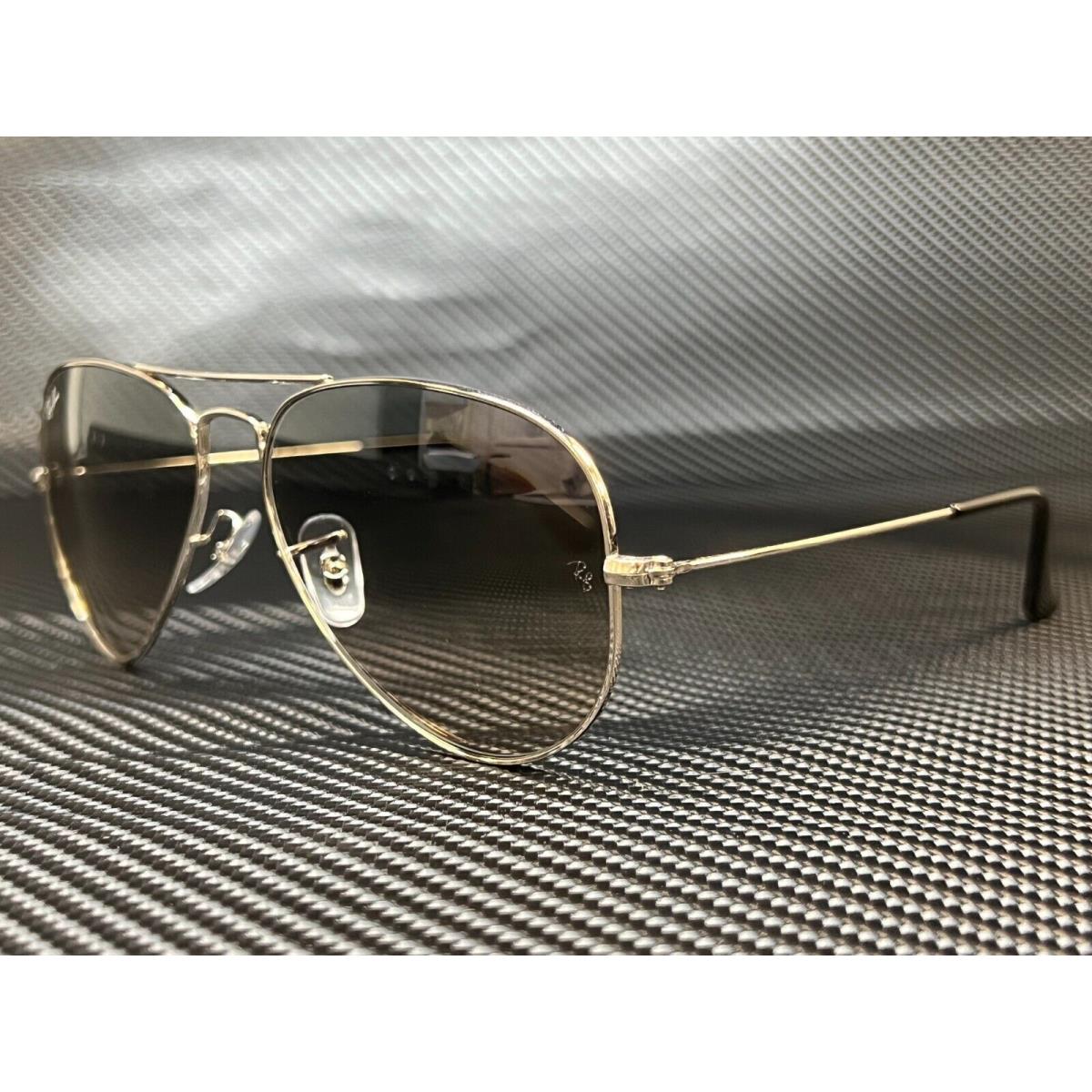 Ray Ban RB3025 003 32 Silver Pilot 62 mm Unisex Sunglasses - Frame: Silver, Lens: Gray