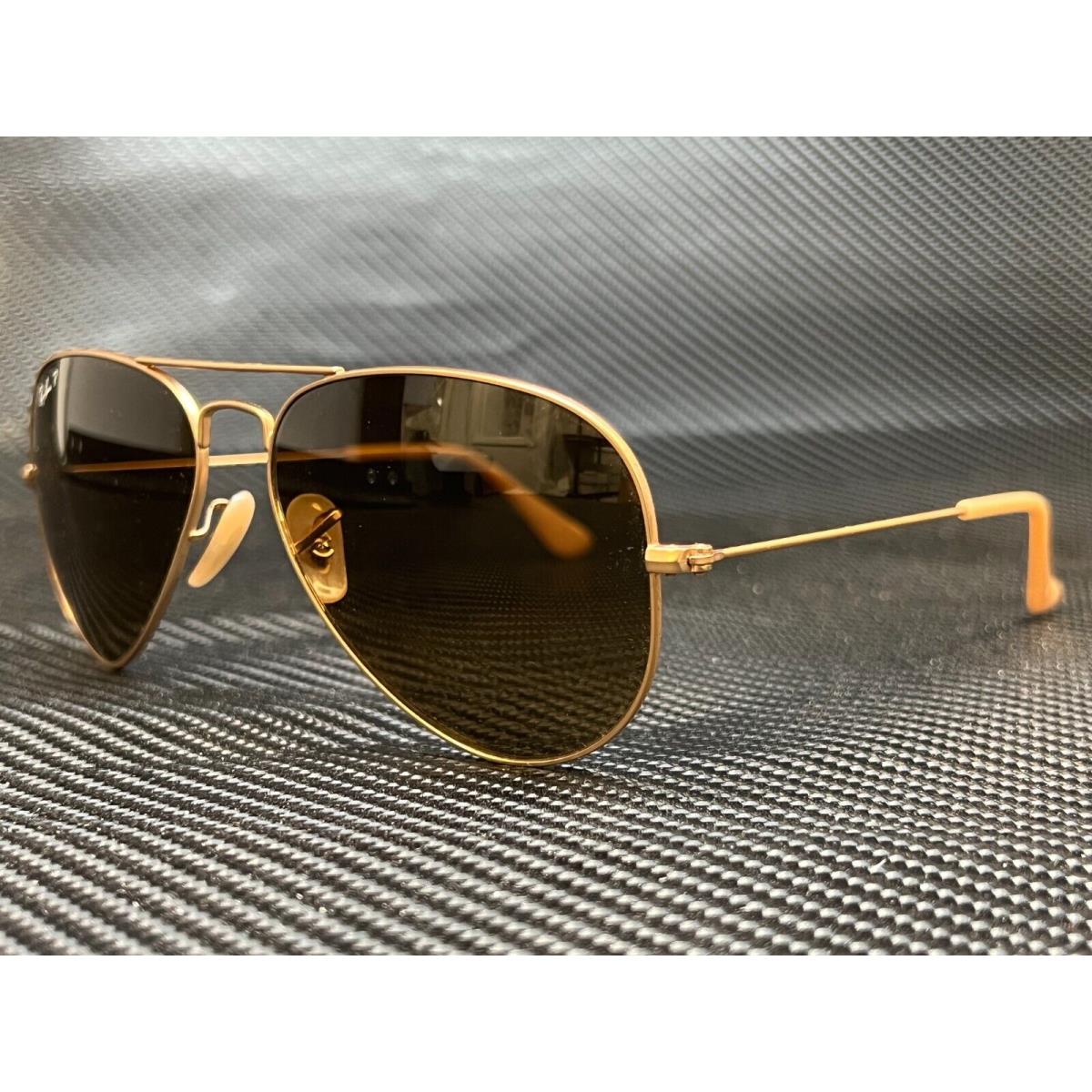 Ray Ban RB3025 112 M2 Gold Aviator 55 mm Unisex Sunglasses