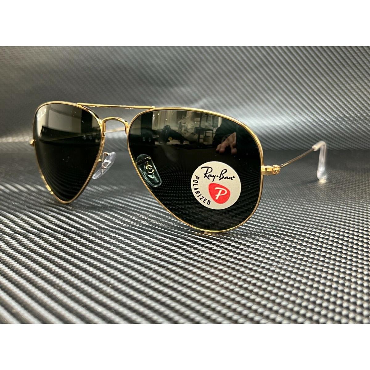 Ray Ban RB3025 001 58 Gold Aviator 58 mm Unisex Sunglasses