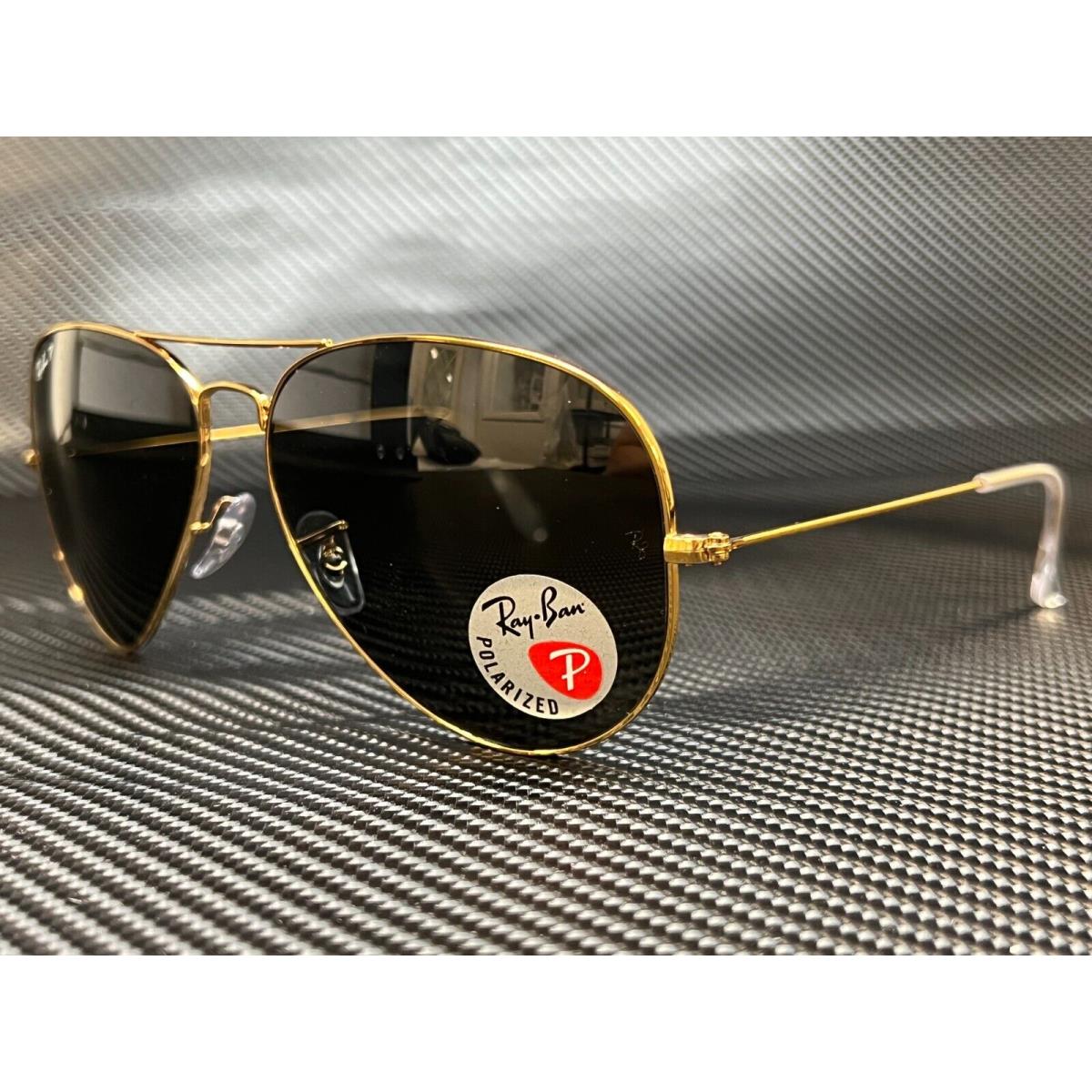 Ray Ban RB3025 919648 Gold Aviator 55 mm Unisex Sunglasses