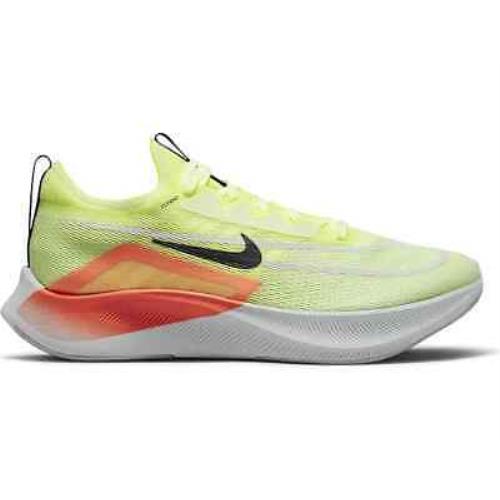 Nike Men`s Zoom Fly 4 Running Shoes Green/barely Volt 9.5 Medium US - Green , Green/Barely Volt Manufacturer