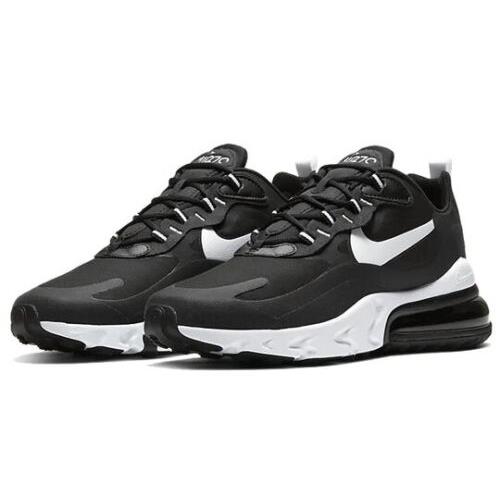 Nike Air Max 270 React Black White Sneakers Shoes Men`s Size 8.5 CI3866-004