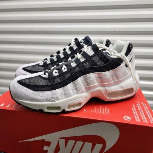 Nike Air Max 95 White/black Men`s Running Shoes CK6884-100 Mens US Size 7.5