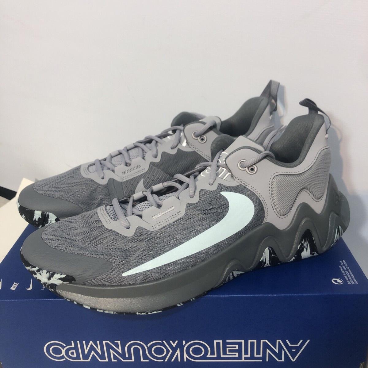 Nike Giannis Immortality 2 Men`s Shoes Grey DM0825 004 Sz 14 - Gray