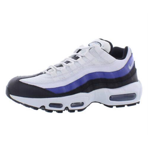 Nike Air Max 95 Mens Shoes Size 8 Color: White/black/persian Violet