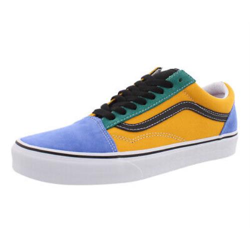 Vans Old Skiool Unisex Shoes Mens 7.5/ Womens 9 Color: Yellow/blue