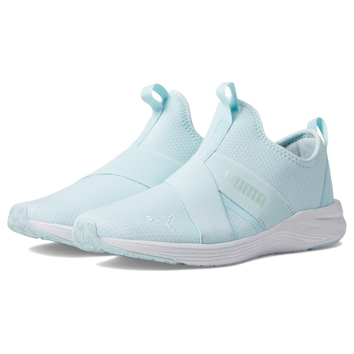 Woman`s Sneakers Athletic Shoes Puma Better Foam Prowl Slip Crystalline - Nitro Blue/Puma White