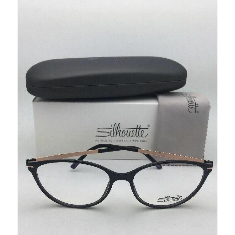 Silhouette Eyeglasses Spx 1578 75 9020 56-16 135 Black Bronze Frames