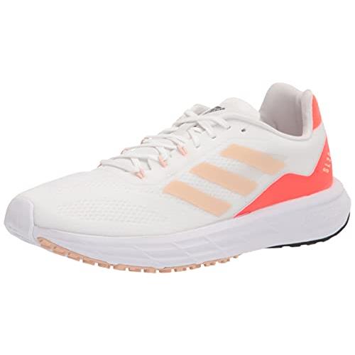 Adidas Women`s Sl20.2 Running Shoe - Choose Sz/col White/Halo Blush/Solar Red