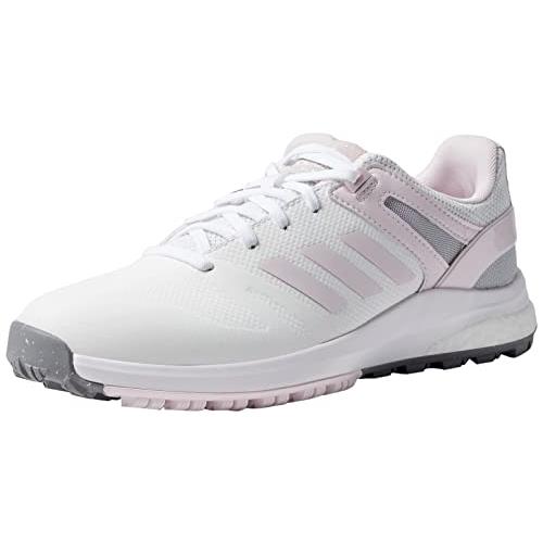 Adidas Women`s Eqt Spikeless Golf Shoes - Choose Sz/col Footwear White/Almost Pink/Grey Three