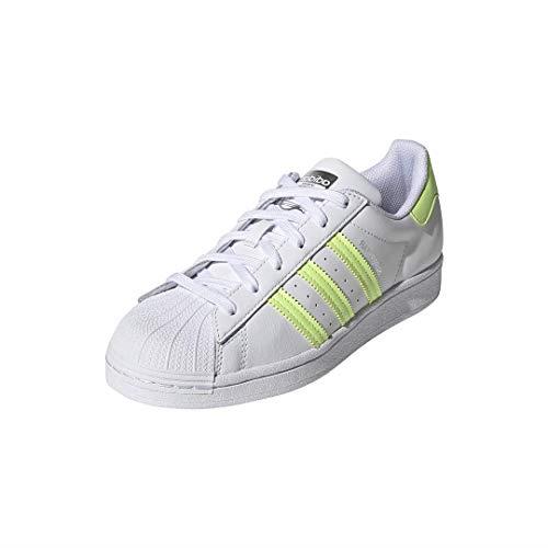 Adidas Originals Women`s Superstar Sneaker Option 2 White/Hi-res Yellow/Matte Silver
