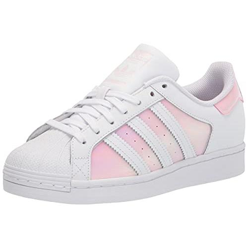 Adidas Originals Women`s Superstar Sneaker Option 2 White/White/Clear Pink