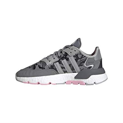 Adidas Originals Women`s Nite Jogger Sneaker - Choose Sz/col True Pink/Grey/Grey