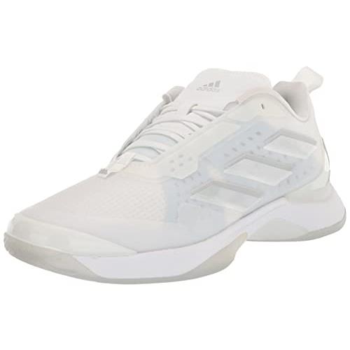 Adidas Women`s Avacourt Tennis Shoe - Choose Sz/col White/White/Silver Metallic