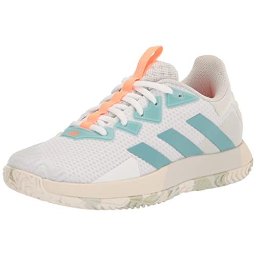 Adidas Women`s Solematch Control Tennis Shoe - Choose Sz/col White/Mint Ton/Orbit Grey