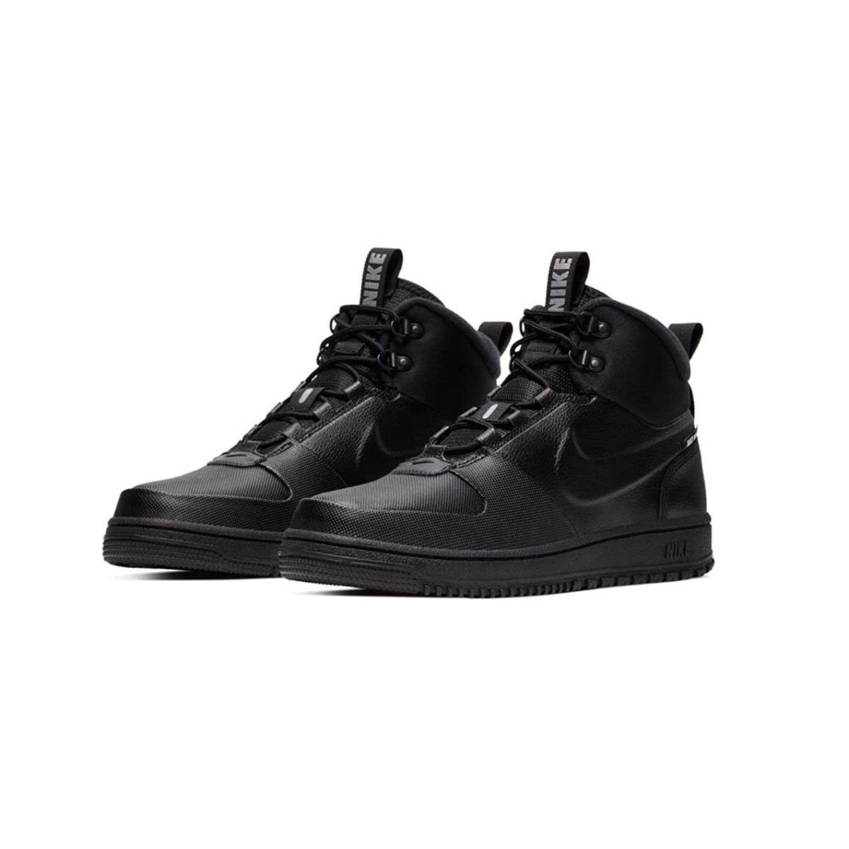 Nike Path Winter Mid Triple Black Jdi Men`s Shoes Sneakers Boots BQ4223-001