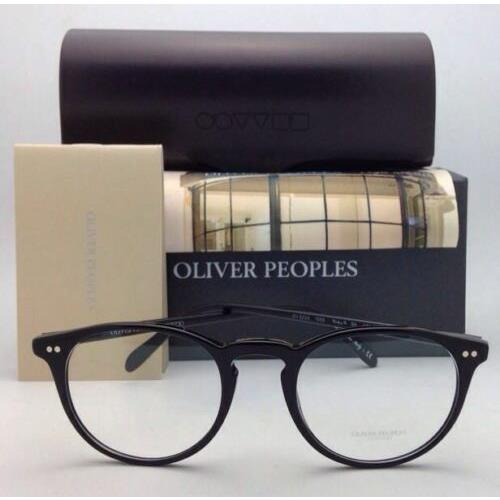Classic Oliver Peoples Eyeglasses Riley R BK OV 5004 1005 45-20 Black Frame  - Oliver Peoples eyeglasses - 827934299511 | Fash Brands