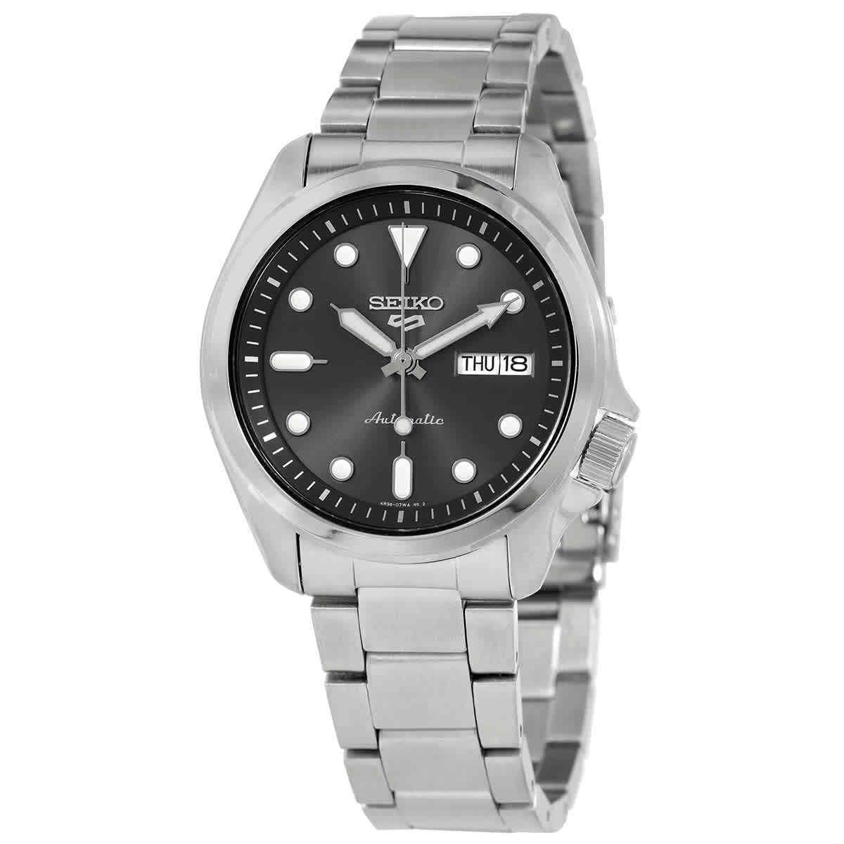 Seiko 5 Sports Automatic Grey Dial Men`s Watch SRPE51K1
