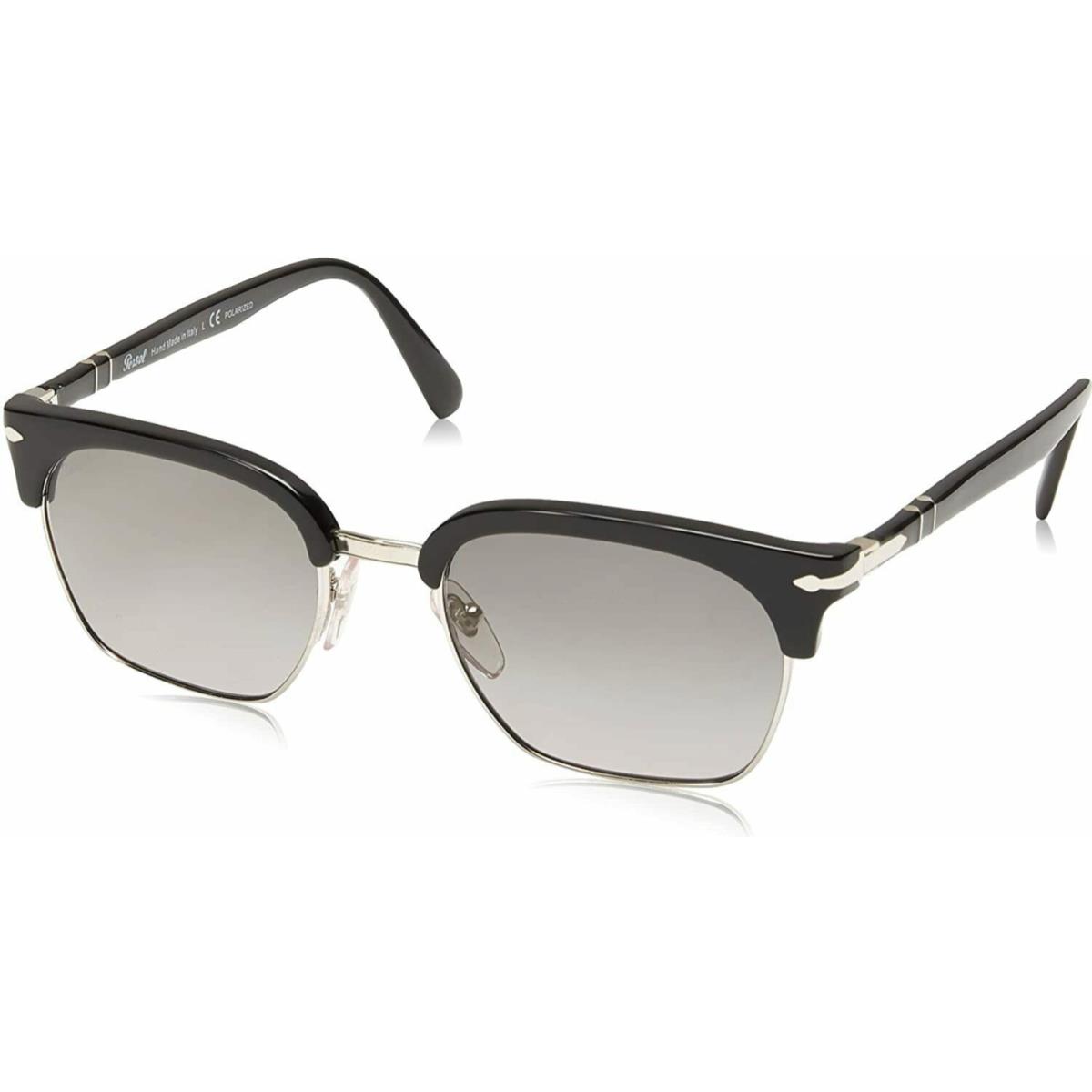 Persol Sunglasses 3199-S 1106/M3 53-20 Black Frames w/ Grey Polarized Lenses