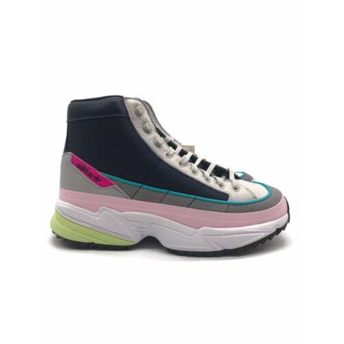 Adidas Kiellor Xtra Womens Sz 7 Casual Boot White Shoe Sneaker Trainer