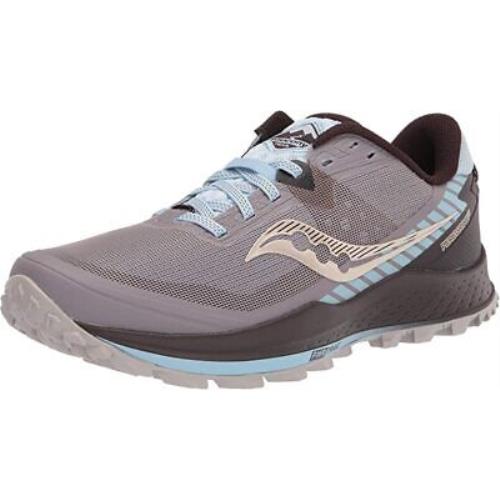 Saucony Women`s Peregrine 11 Trail Running Shoes Zinc/sky/loom 11 B Medium US - Zinc/Sky/Loom , Zinc/Sky/Loom Manufacturer