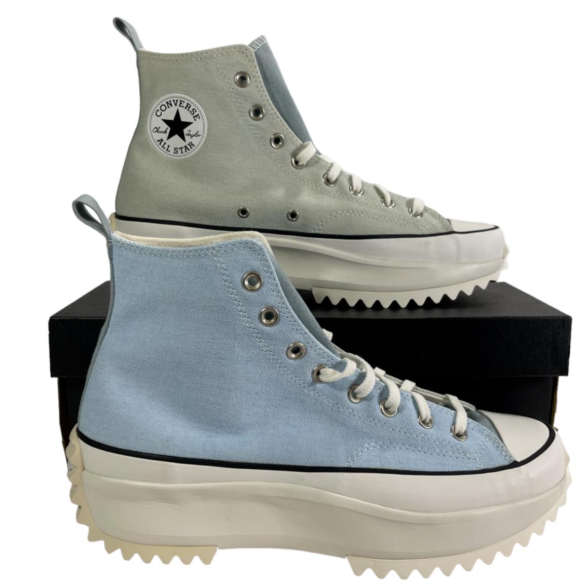 Converse Chuck Taylor Run Star Hike Shoe 2-tone Blue Grey 171894C Sneaker 13 Men